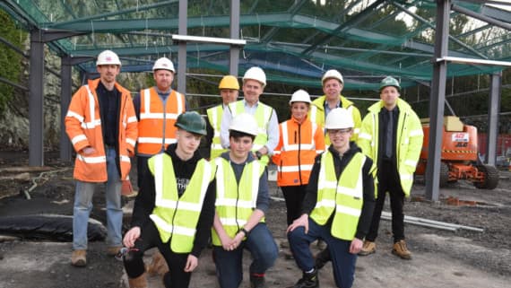 Students get taste of life in the construction industry | iomtoday.co.im