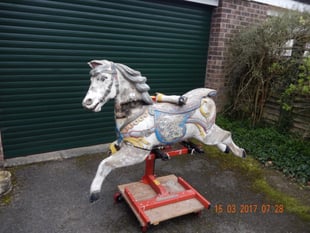 Our story about fairground horse sparks memories