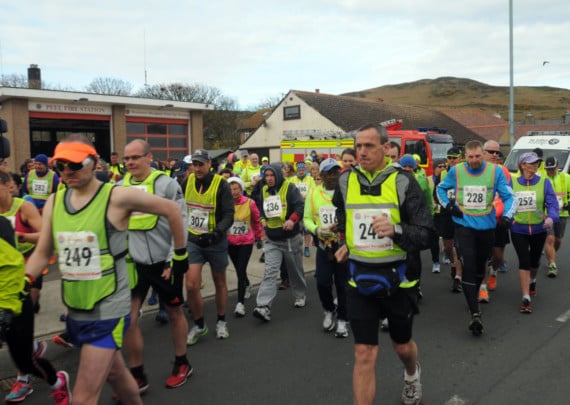 Hospice and Firefighters charity walk this April