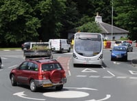 Crash at roundabout as traffic diverted away from scene