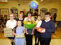 Val says goodbye to school after 29 years' service