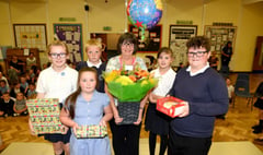 Val says goodbye to school after 29 years' service
