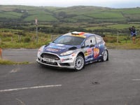 Rally Isle of Man: Keith Cronin continues to lead