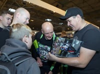 TT stand at Motorcycle Live