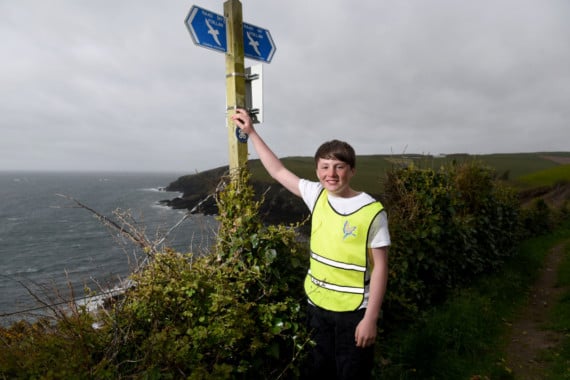 Jake set for 100-mile walking adventure