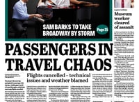 In the Manx Independent: Air passengers face travel chaos
