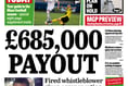 In today's Manx Independent: Record compensation payout to whistleblower