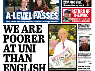 Tuesday is news day: Why Manx students are finding it so hard to make ends meet