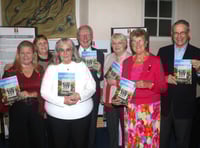 Descendants of war internee at a book launch