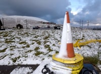 Mountain Road closed due to snow and ice