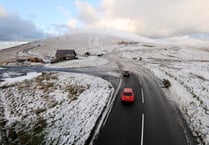 Amber weather warning for snow, yellow for coastal overtopping
