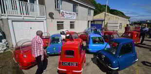 Where you can see the famous Peel P50 cars around the Isle of Man 