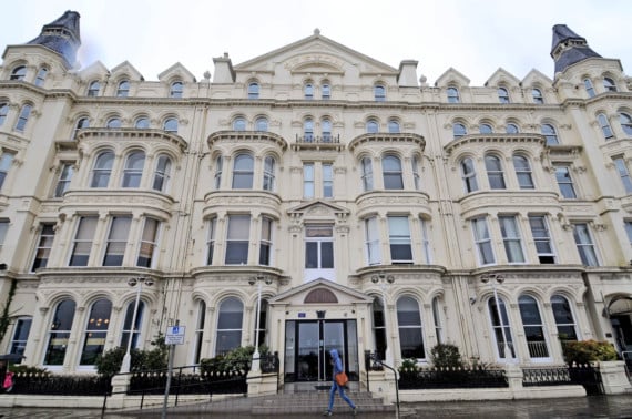Man admits damaging Douglas hotel room