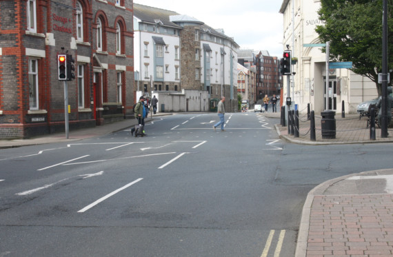 'Of course I was drunk': Fine for man seen stumbling across roads