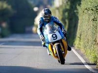 Classic TT: Davo Johnson wins dramatic Superbike race
