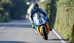 Classic TT: Davo Johnson wins dramatic Superbike race