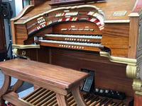 Chance to try out the Villa Marina's 10-tonne Wurlitzer