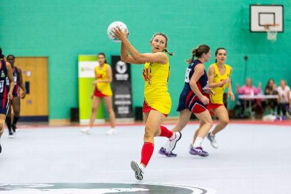 Ashley enjoys the sporting life in the Isle of Man