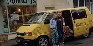 Island women give supplies to UK homeless