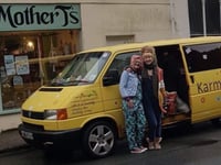Island women give supplies to UK homeless