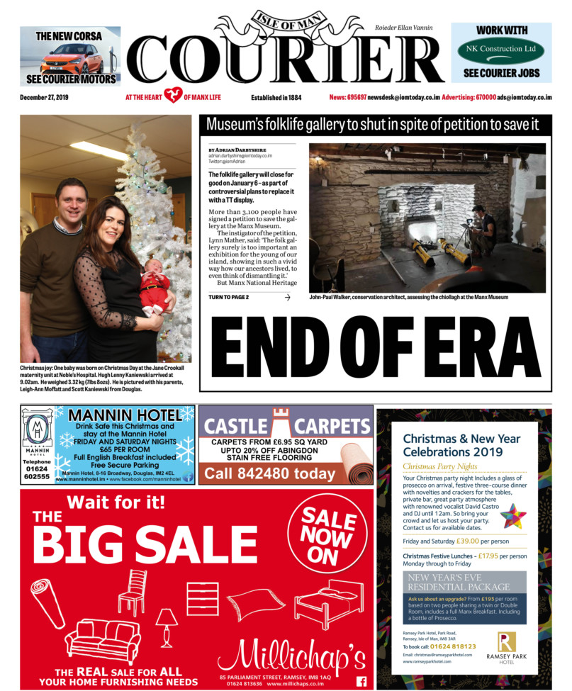Read your Isle of Man Courier online right now iomtoday.co.im