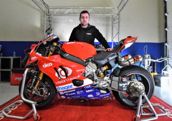 TT 2020: Dunlop on PBM Ducati