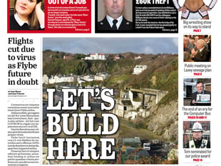 In this week's Manx Independent: How coronavirus is hitting Ronaldsway flights