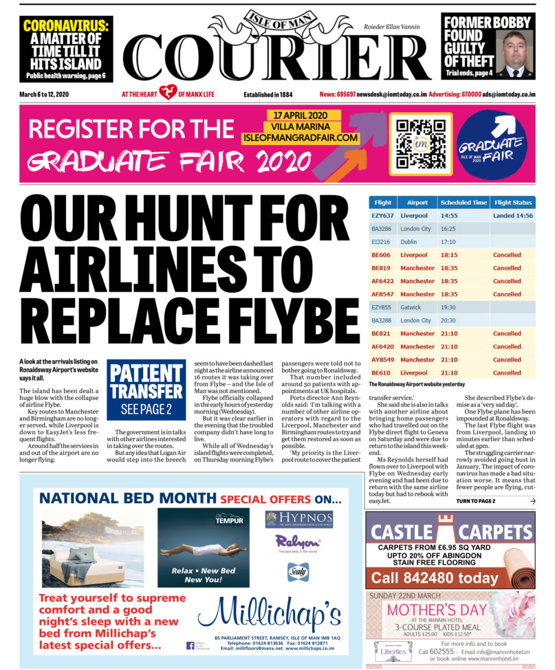 How you can read your Isle of Man Courier online right now iomtoday.co.im