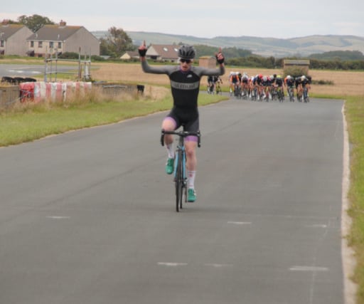 Handicap race at Jurby airfield gets the thumbs up from riders