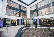 Firm's headquarters goes purple