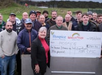 Shooting club raises more than £2,300 for Hospice