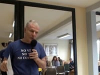 You're war criminals, claims Covid denier