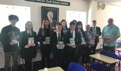 School pupils awarded history books from Hector Duff's family