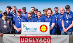 Charity shoot raises £2,900 for Hospice IoM
