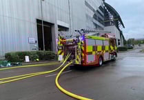 Fire crew stayed overnight after blaze at energy from waste plant