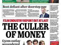 In this week's Manx Independent: Boot defiant after doorstep ding-dong