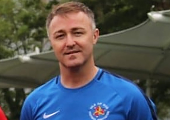 Isle of Man FA women’s manager Wayne Lisy