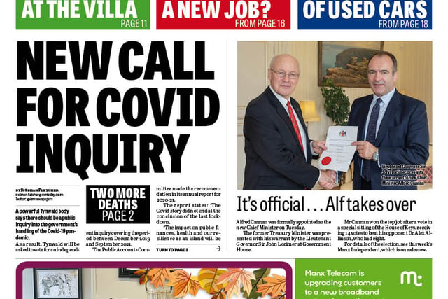 Read Isle of Man Courier online right now