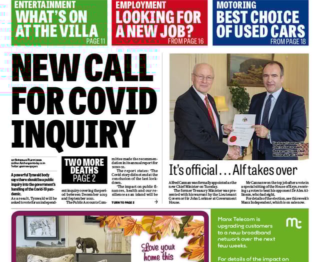 Read Isle of Man Courier online right now
