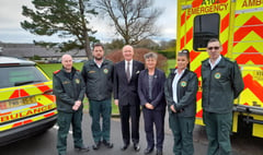 Lieutenant Governor visits ambulance service