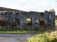 Plans to rebuild a ruined old tholtan into a modern house
