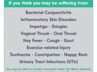 Go to pharmacies for faster treatment for minor issues