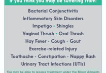 Go to pharmacies for faster treatment for minor issues