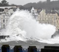 Met Office issues nine-hour amber weather warning for Storm Dave