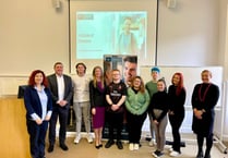 Directors give talk to students