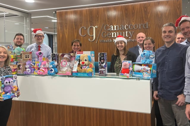 Donations made to toy appeal