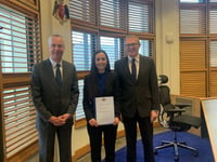 Cains trainee Jess Whitworth called to the Manx Bar