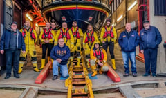 Lifeboat tour raising money for RNLI visits island