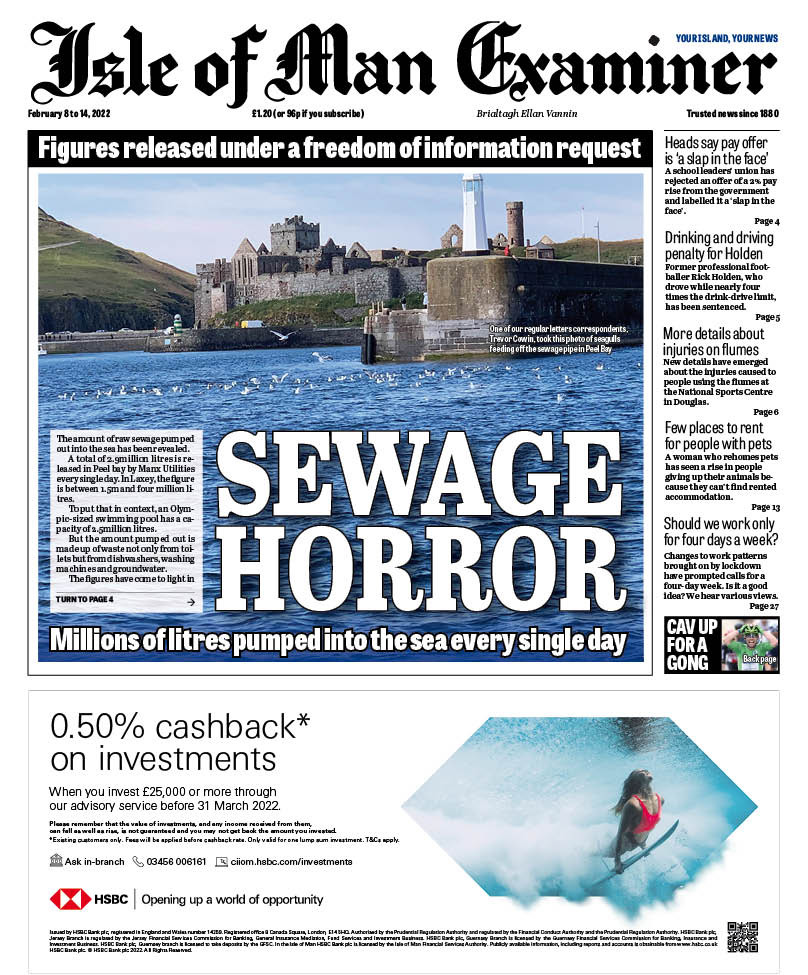 In this week's Isle of Man Examiner Head teachers say pay offer is a