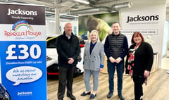 Car sales company supports children's hospice
